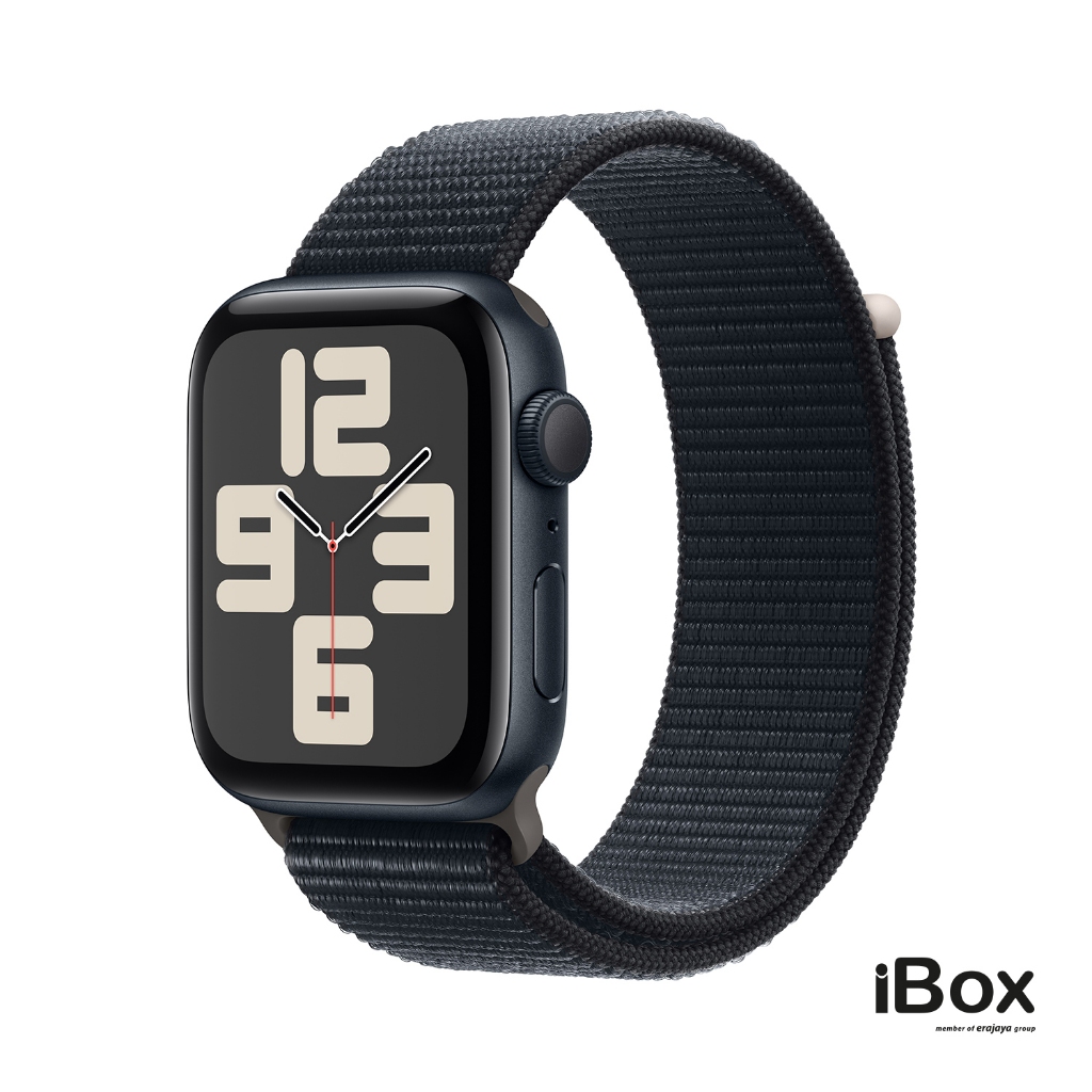 Apple Watch SE (Gen 2) 44mm GPS, Midnight, Aluminium Case with Midnight Sport Loop