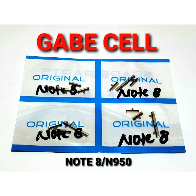 TOMBOL LUAR ON OFF VOLUME SAMSUNG NOTE 8/N950/NOTE 9/N960/S10/S10+/ G973/G975/S20 FE 4G/5G/G780/S6/G