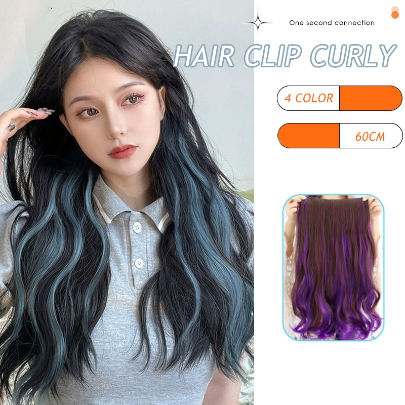 Hair Clip Curly Hair Clip U-Shape Hair Clip Rambut Sambung Hair Clip Natural Rambut Palsu Rambut Ext
