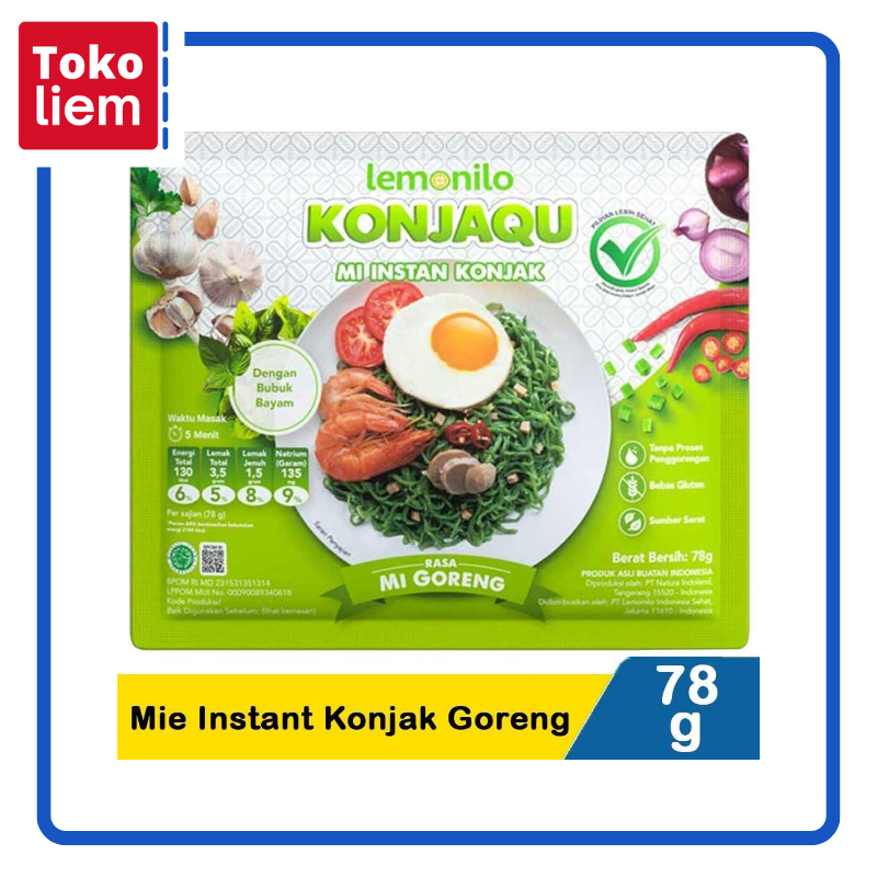 

Lemonilo Mie Instant Konjak Goreng 78G