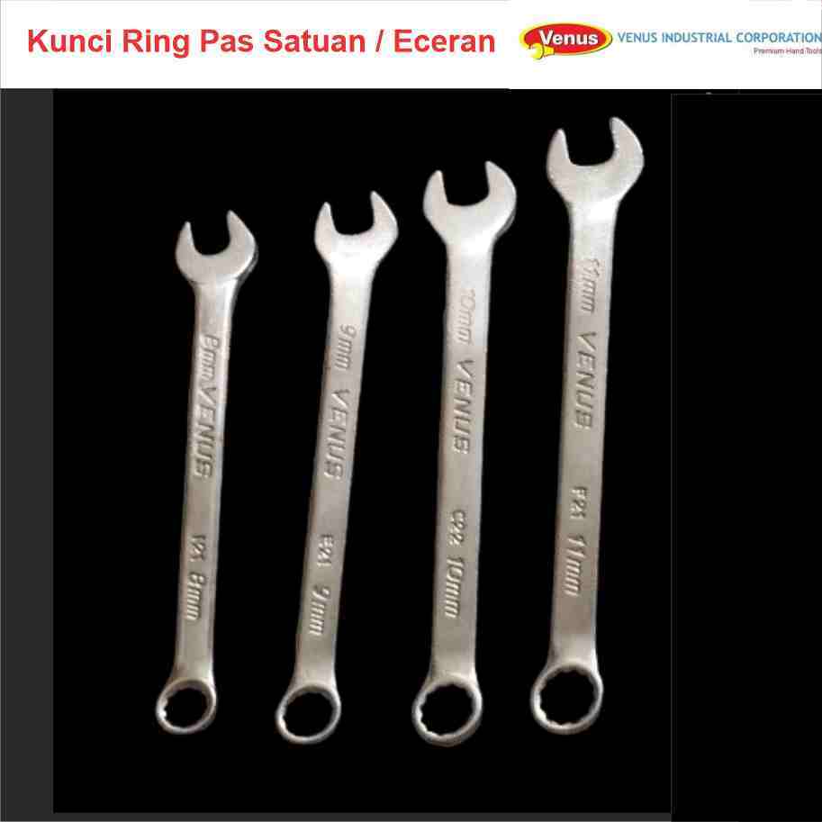Kunci 8/9/10/11 Satuan Ring Pas Venus Kecil (Satuan / Eceran)