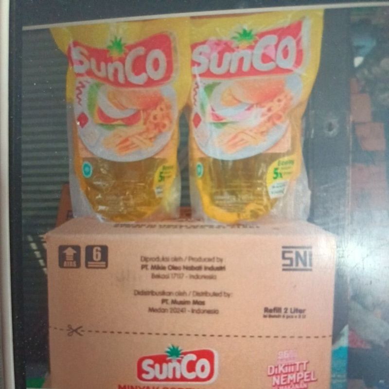 

minyak sunco 2 liter 1 dos