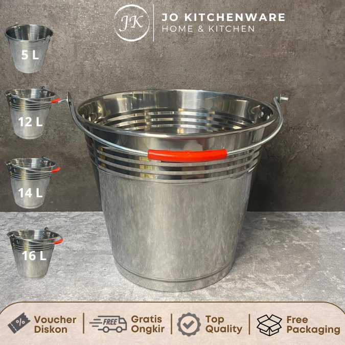 Ember timba stainless steel siper tebal anti karat premium P31