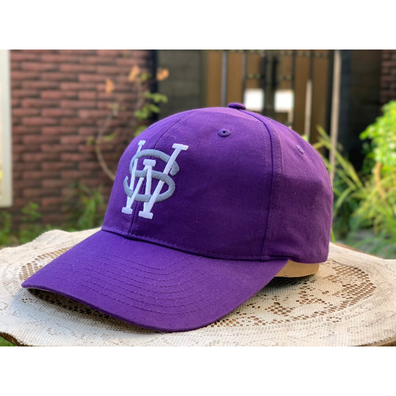 Washington Baseball Snapback Cap Purple