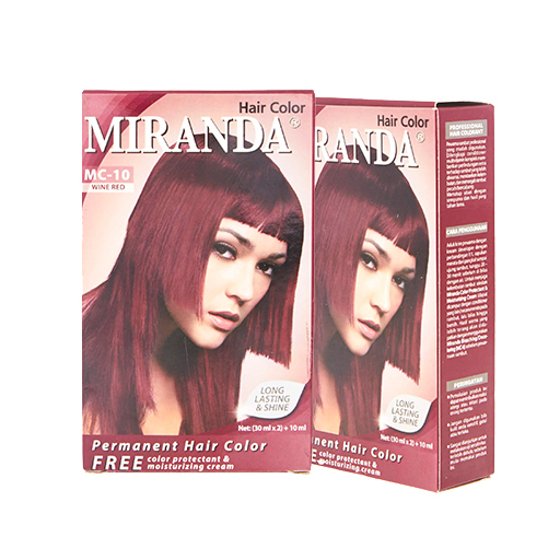 Miranda Hair Color Wine Red 30 ml