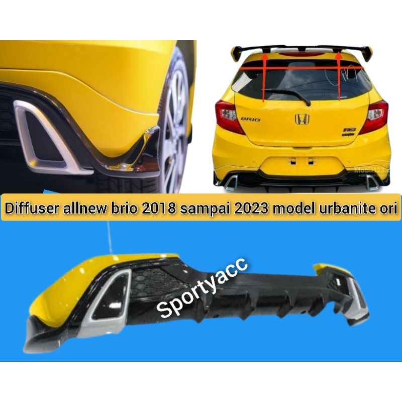 Diffuser Mobil All New Brio 2018-2023 Model Urbanite
