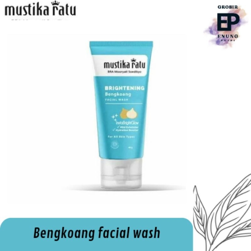 MUSTIKA RATU FACIAL WASH BENGKOANG || SABUN WAJAH MUSTIKA RATU BENGKOANG