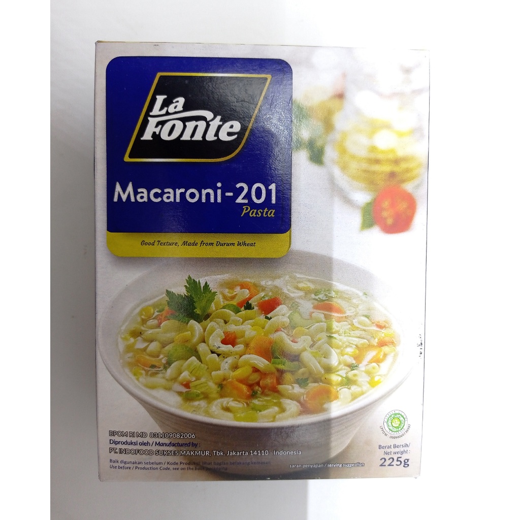 

La Fonte Macaroni - 201 Pasta netto 225 g