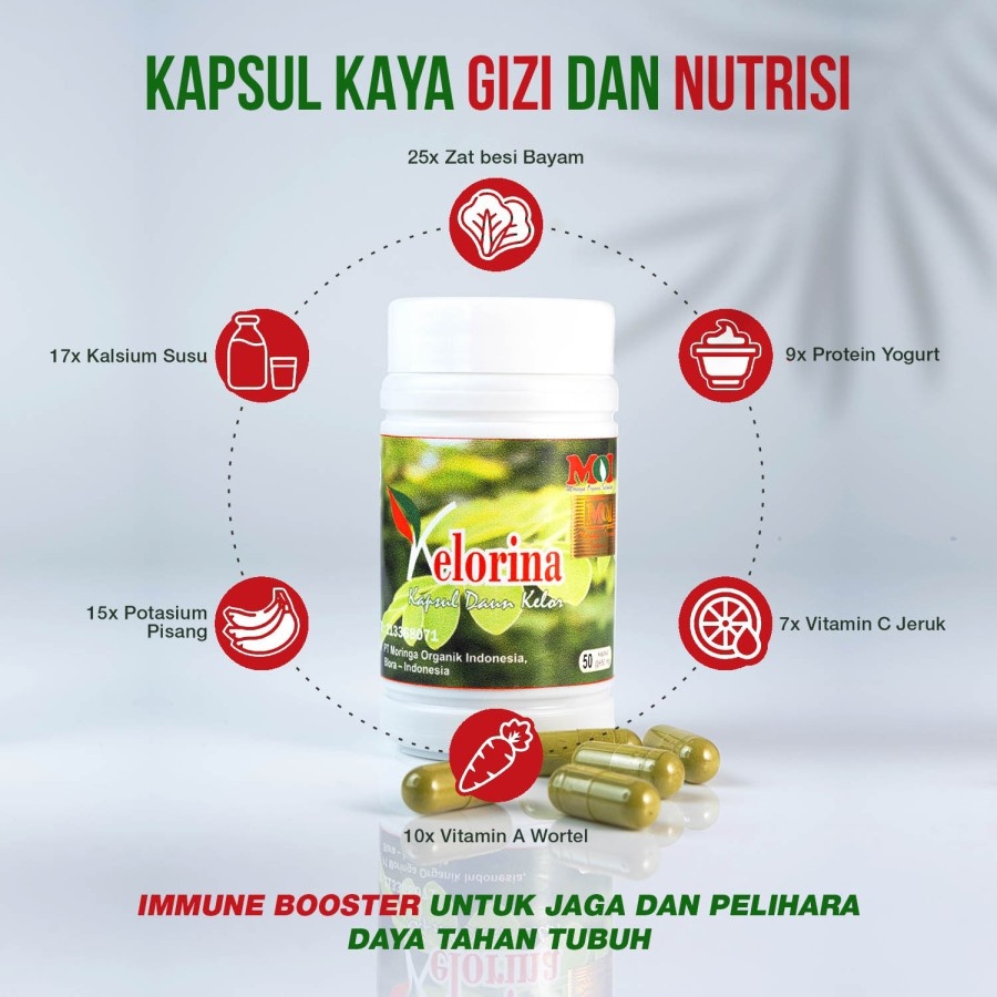 

Kapsul Herbal Bubuk Daun Kelor Moringa, Nutrisi Tinggi Kapsul Ekstrak Original Serbuk Daun Kelor Premium. Moringa Oleifera