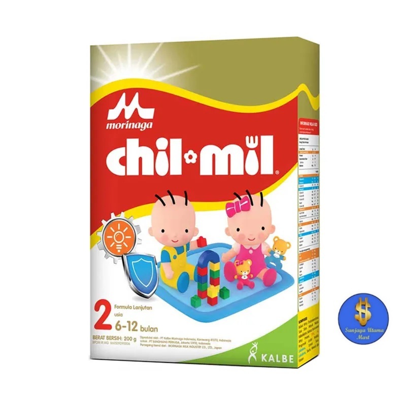 Morinaga Susu Chil Mil Formula Lanjutan 6-12 Bulan-Susu Chil Mil