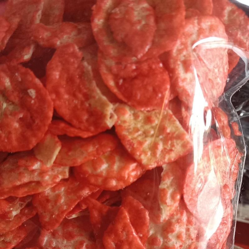 

keripik opak mini (opak medan)