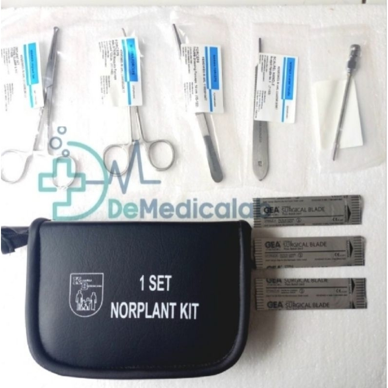 Implant Set Norplant Kit Original Marwa