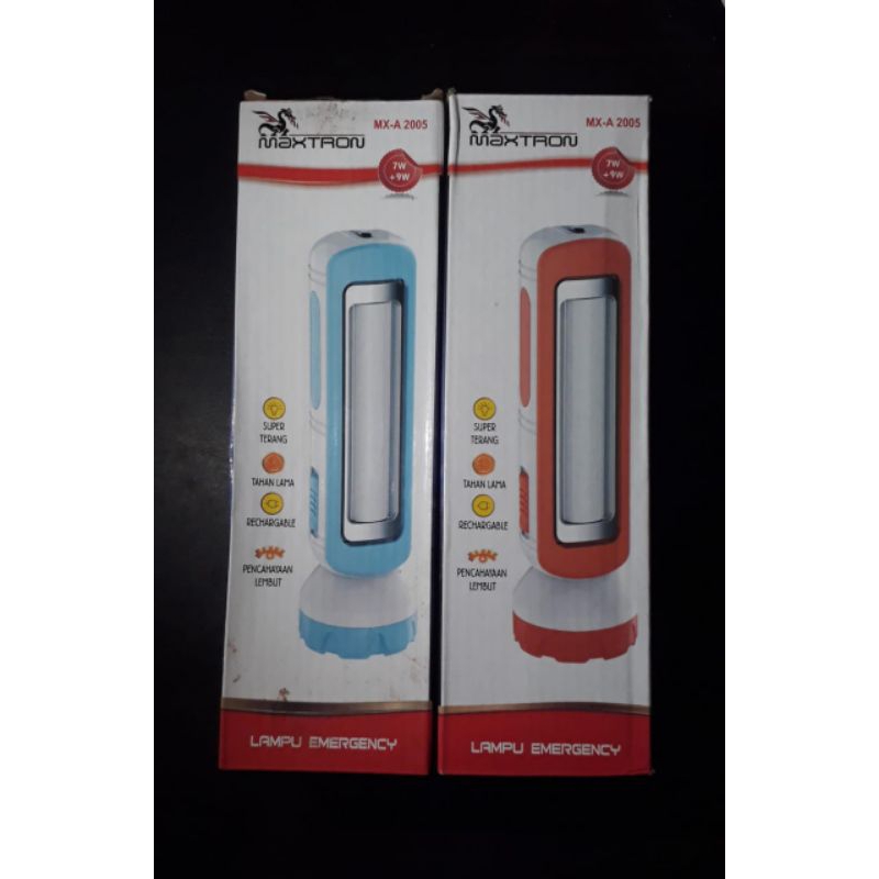 MAXTRON senter emerjency 9 W