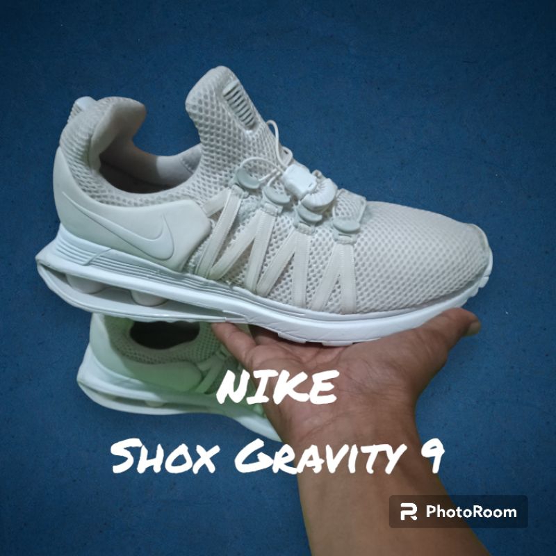 Sepatu White Nike Shox Gravity 9