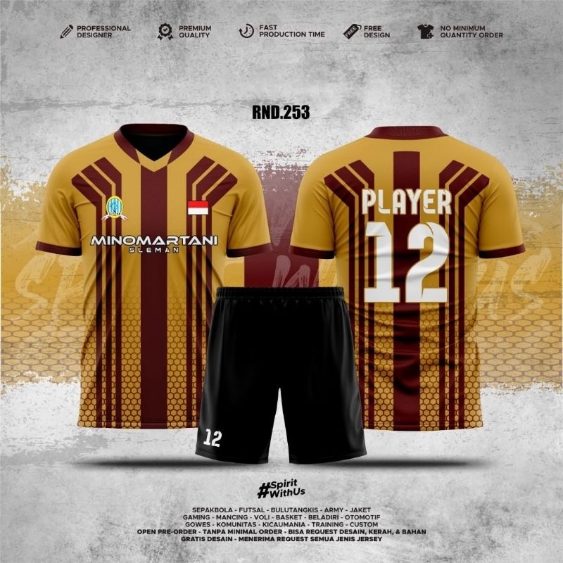 Jersey Futsal/Football Printing Stelan