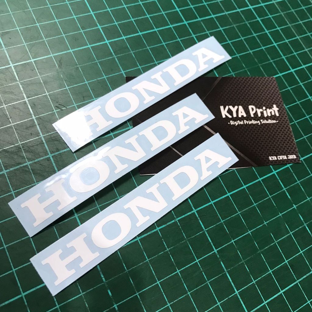 

Premium Cutting Sticker Honda