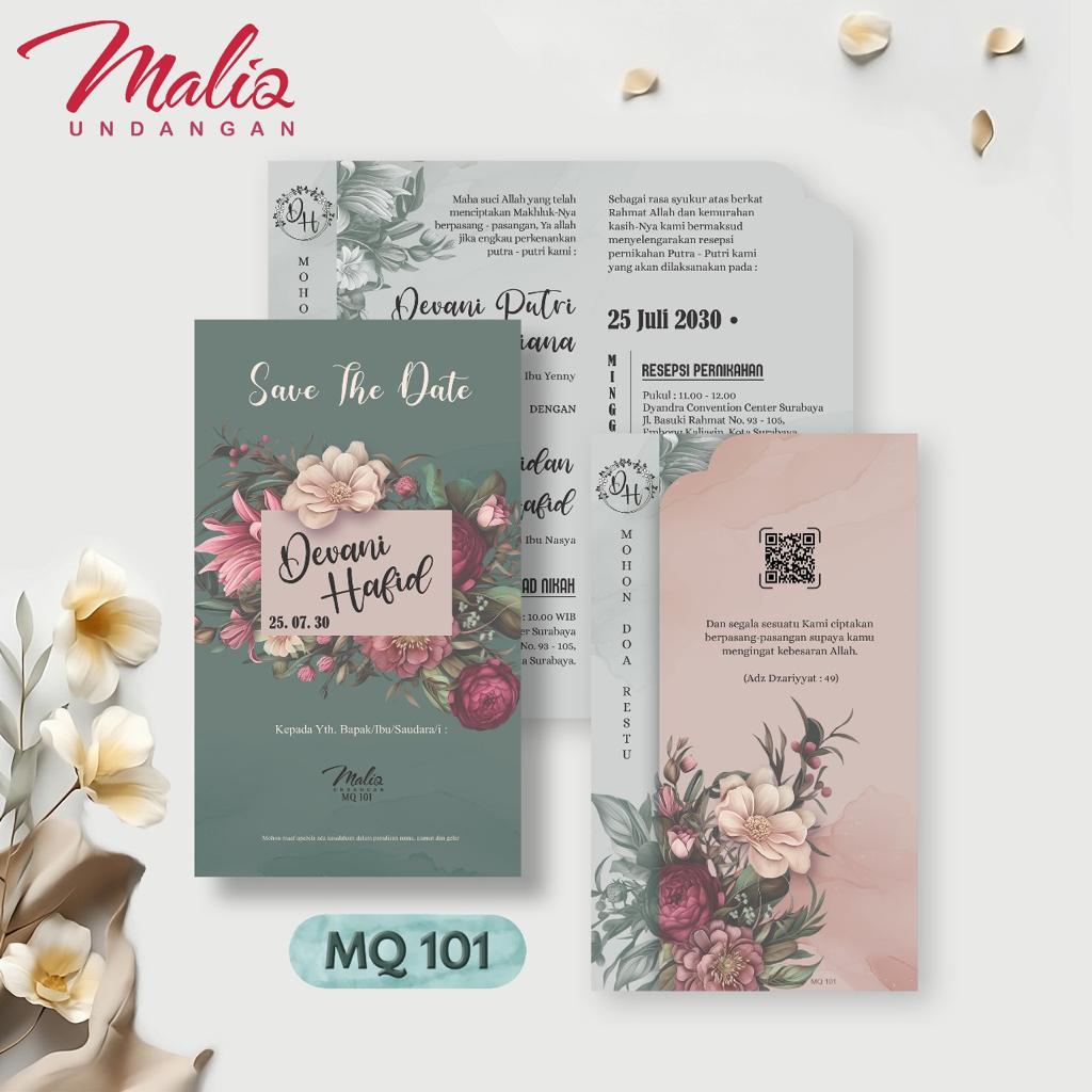 Blangko Undangan Terbaru Seri Maliq 101