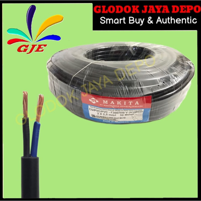 CABLE AUDIO NYYHY MAKITA 2x2,5MM 50METER