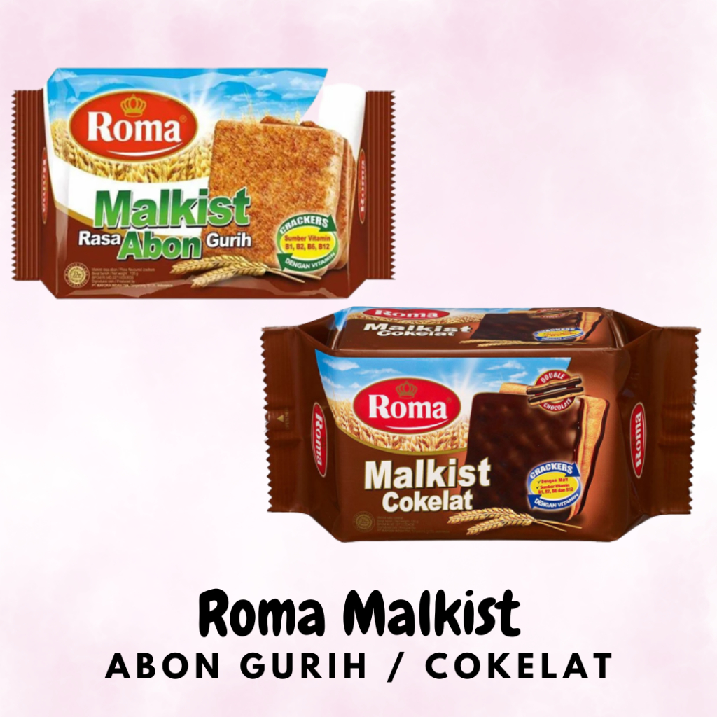 

Roma Malkist Abon / Coklat