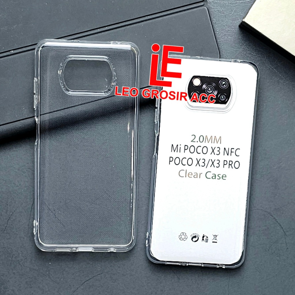 CASE BENING POCO X3 NFC POCO X3 PRO POCO X3 CASE CLEAR HD 2.0MM CH-01