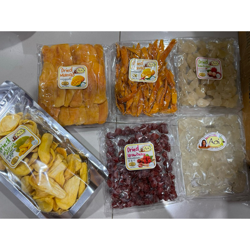 

READYSTOCK DRIED MANGO FRUITS AOI BANGKOK THAILAND