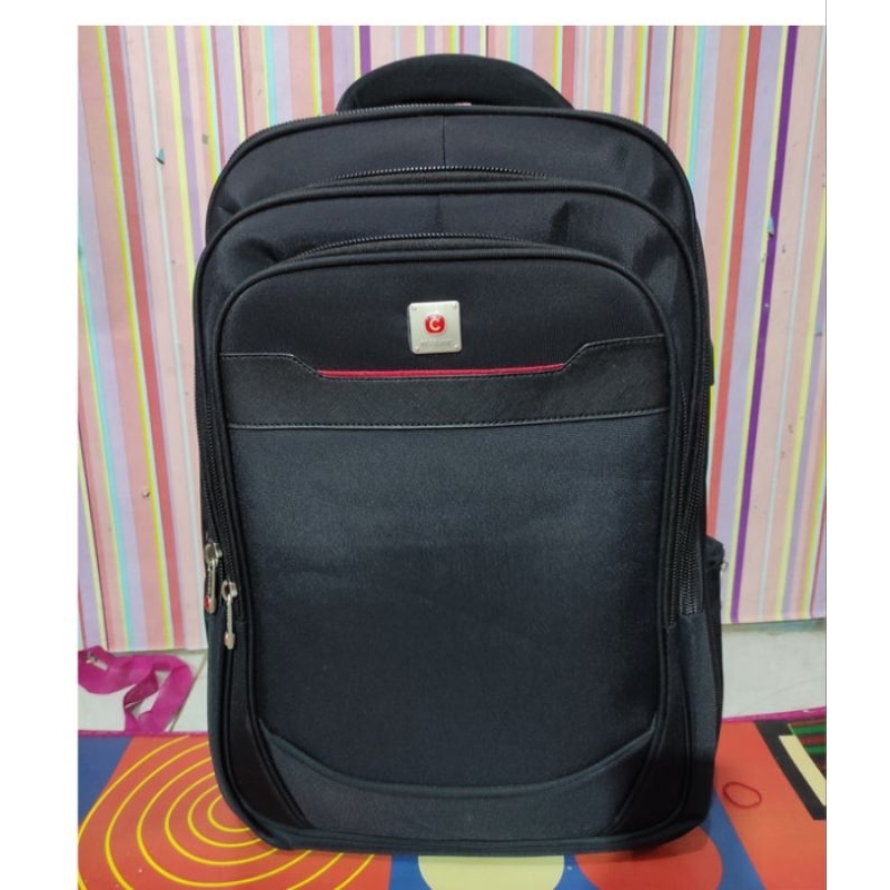 Tas Ranse Backpack Laptop Kerja Polo Classic Jumbo 20 inch
