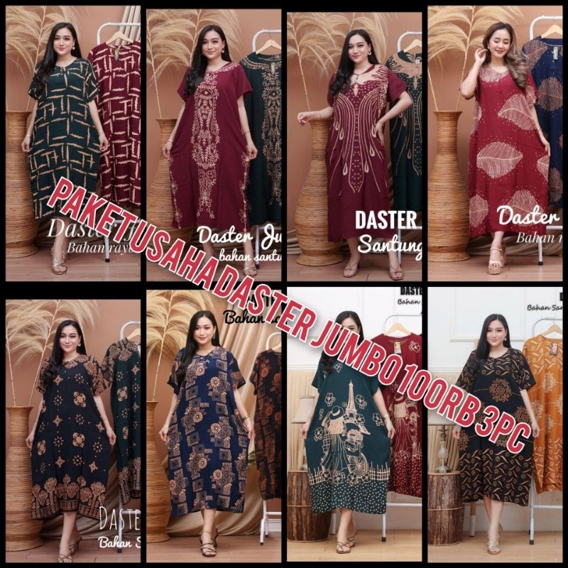 DASTER JUMBO RAYON || DASTER JUMBO PAKETAN USAHA 100 3PC || DASTER MURAH|| DASTER KEKINIAN||DASTERCA