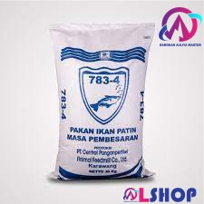 [783-4] CPP Pakan Ikan Nila Lele Gurame Patin DLL Packing 1000 Gram BAM Pasar Online Murah Padang