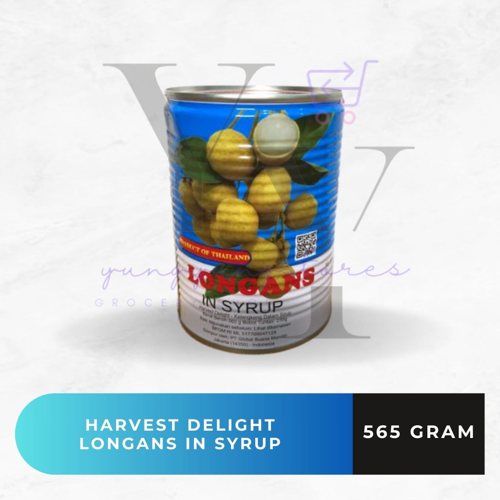 

Harvest Delight Longan In Syrup / Buah Lengkeng Kaleng 565 gram