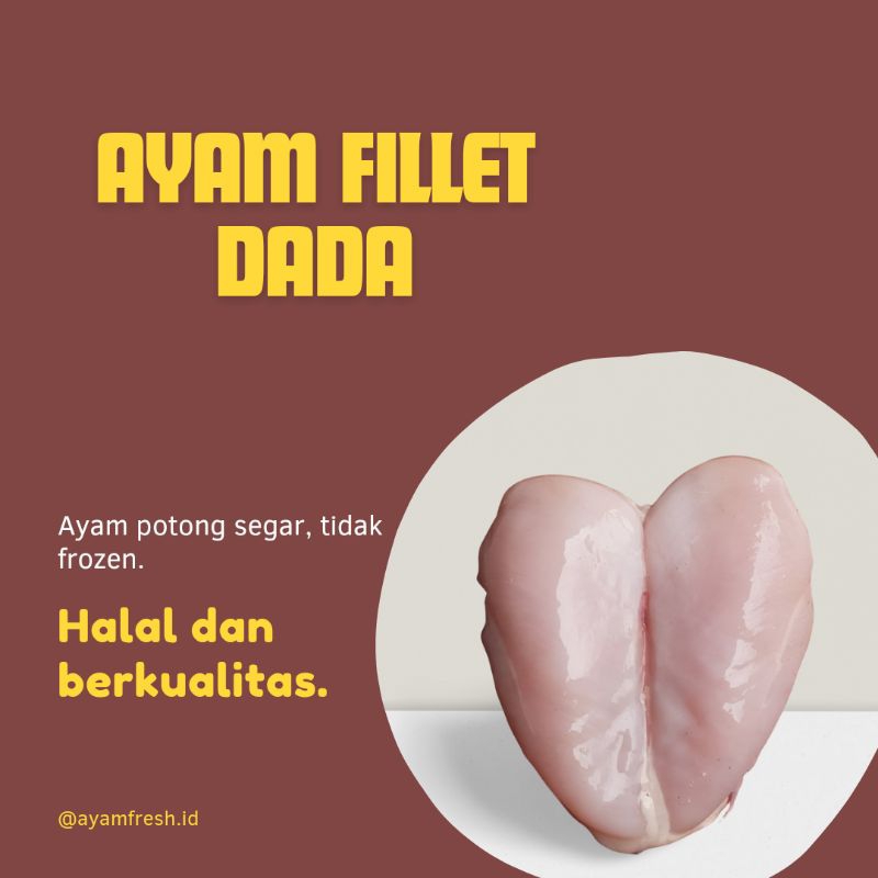 

Ayam Fillet Dada Segar Fresh