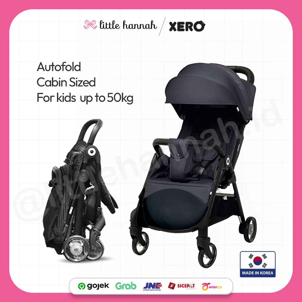 XERO 3 Auto Fold Stroller NEW VERSION  / Stroller Bayi Lipat Otomatis / Stroller Cabin Size