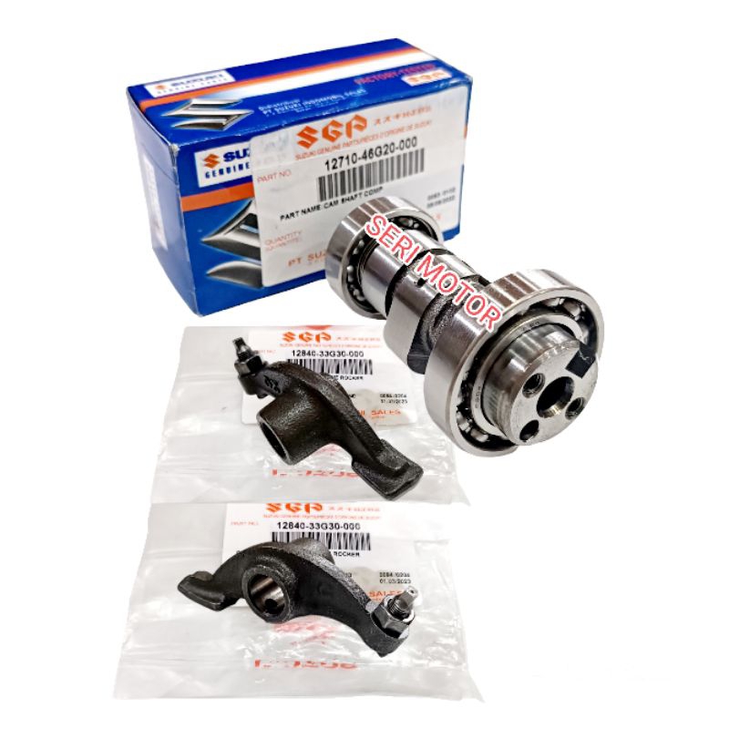 Noken as+Platuk klep in-ex(3pcs) Suzuki Spin125 SGP 12710-46G20-000/12840-33G30-000