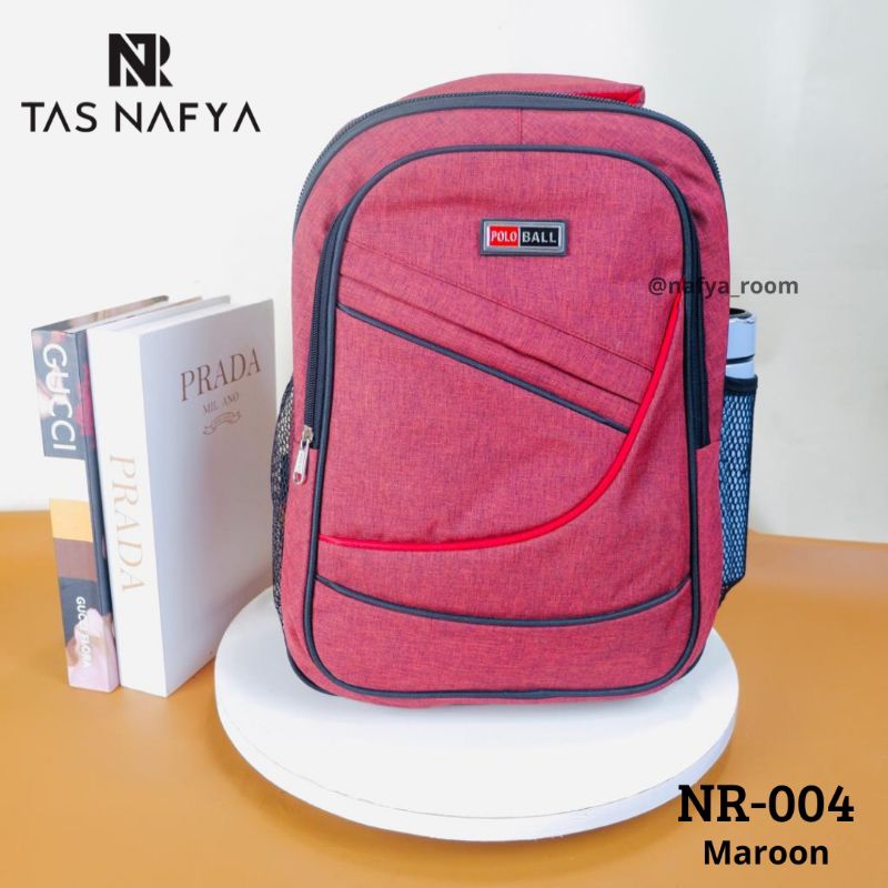Tas Ransel Seminar Diklat / Tas Kantor / Tas Pelatihan / NR004 Maroon / Souvenir Seminar / Seminar K