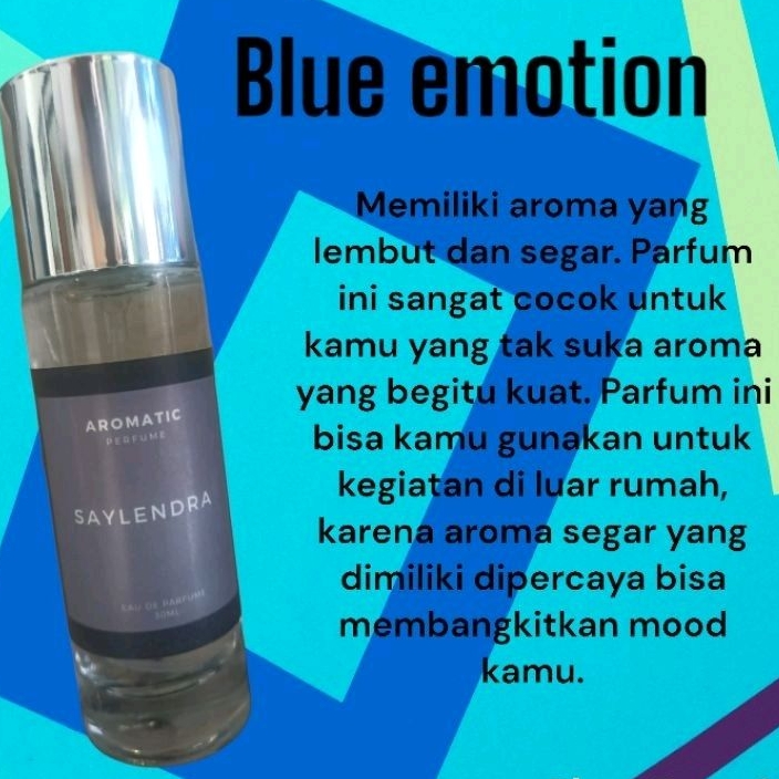 SAYLENDRA I parfum refill I parfum blue emotion I parfum pria