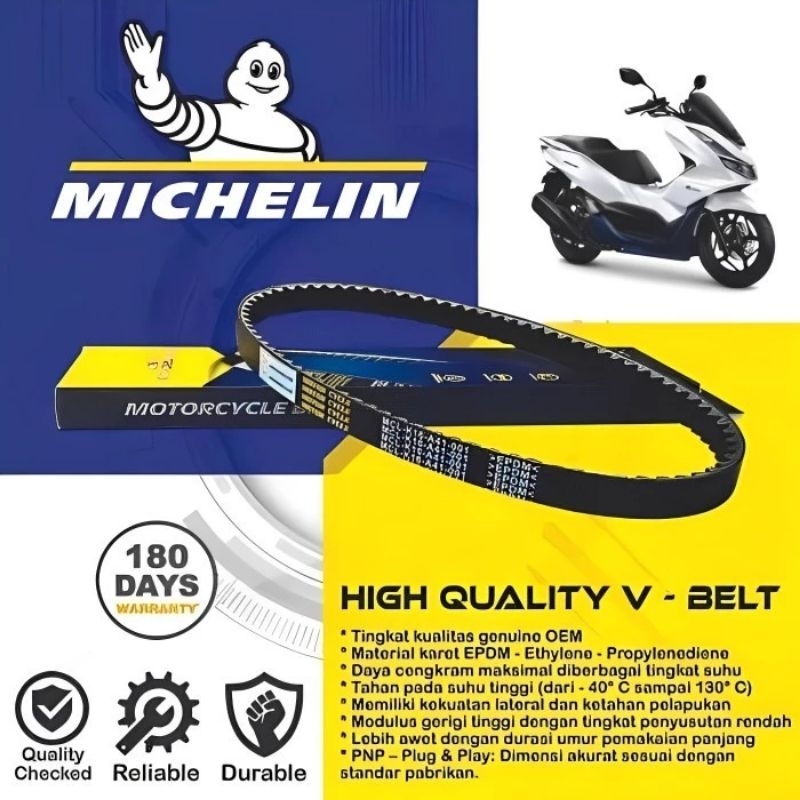 VANBELT PCX 160 ADV 160 MICHELIN VBELT MICHELIN EPDM PCX 160 ABS ADV 160 CBS ORIGINAL MICHELIN