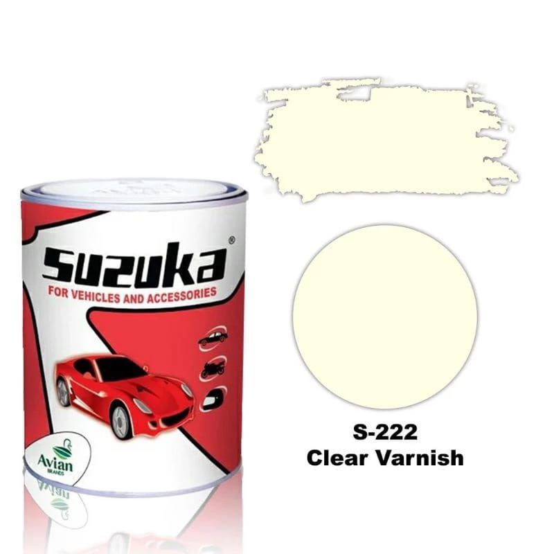 SUZUKA CLEAR VARNISH S-222 ¼KG