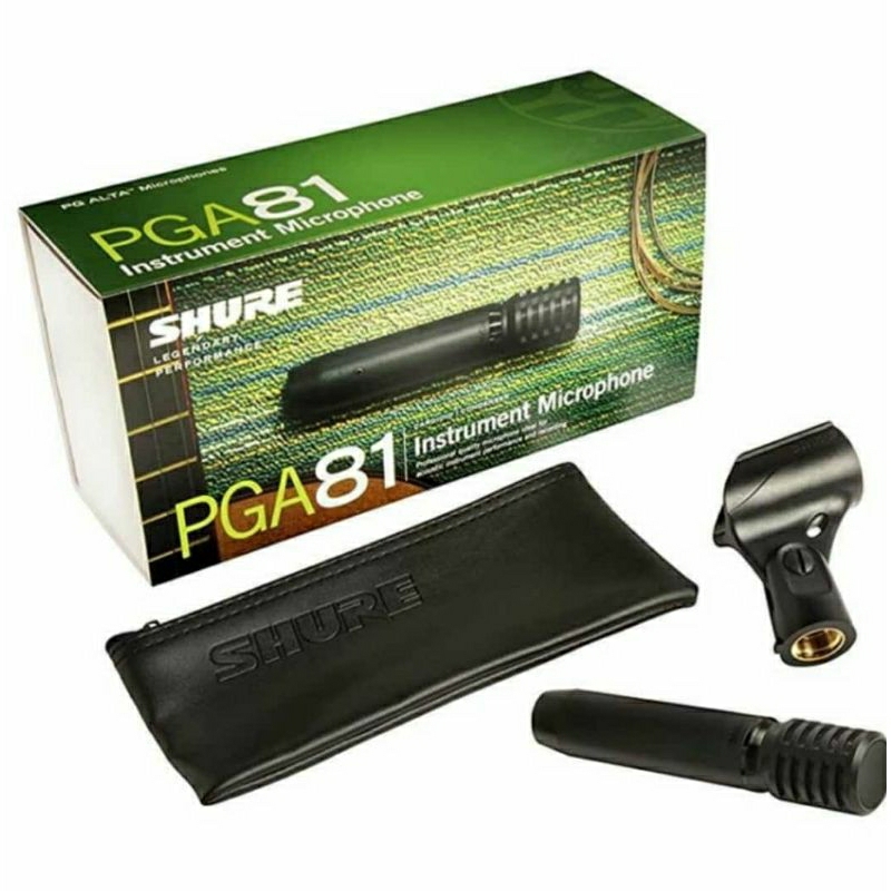 Shure PGA 81 Mic cardioid condenser instrument original Shure Pga 81