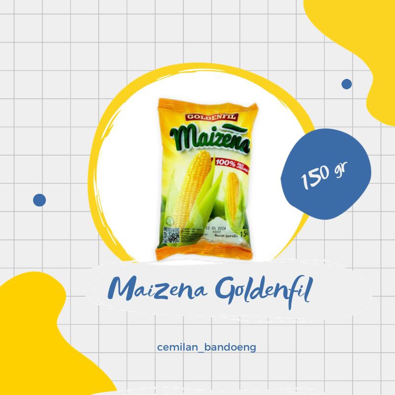 

Tepung Maizena Goldenfil Kemasan 150 gr