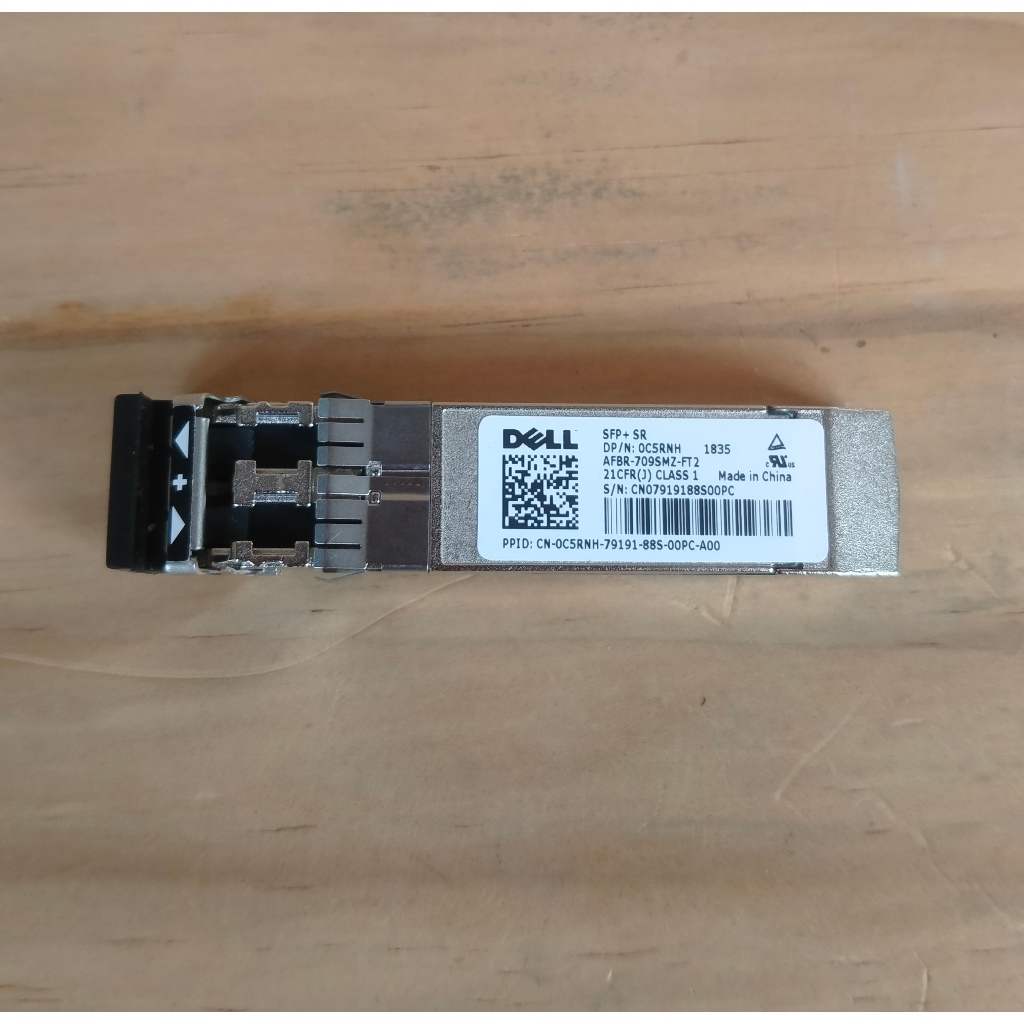 Dell 10GBASE-SR 850nm SFP+ SR Transceiver Module AFBR-709SMZ-FT2