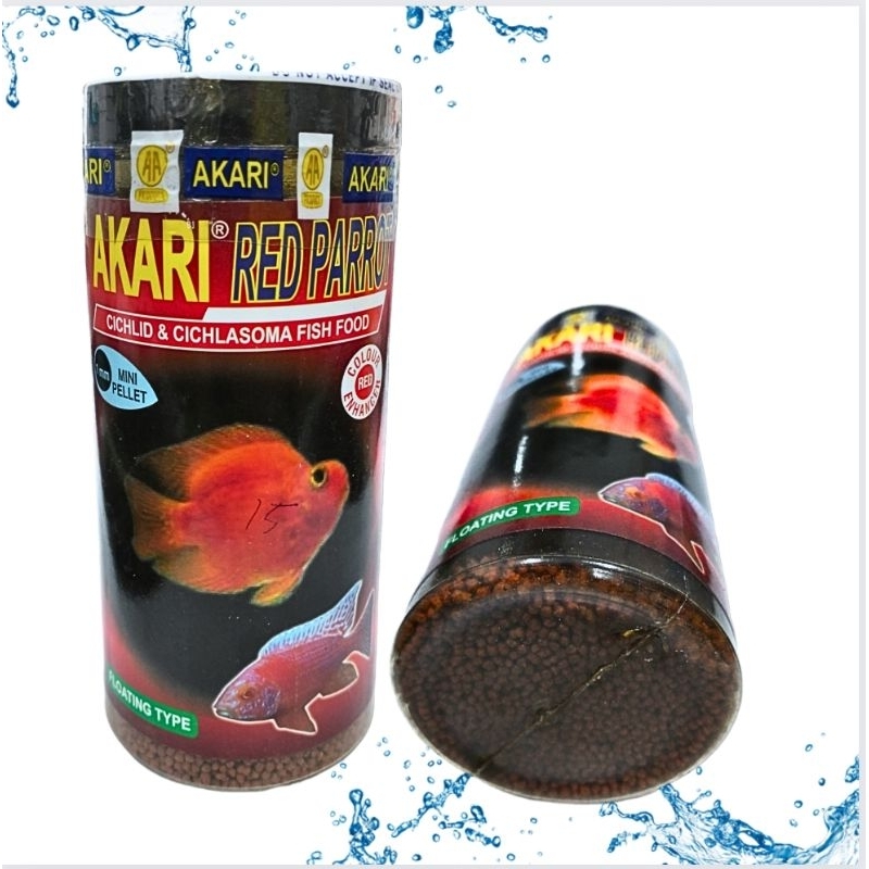 Makanan ikan PARROT AKARI AA RED PARROT 100GR