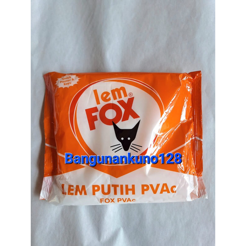 

Lem Kayu Putih Fox Lem PVAC Slime Plamir 400 gram