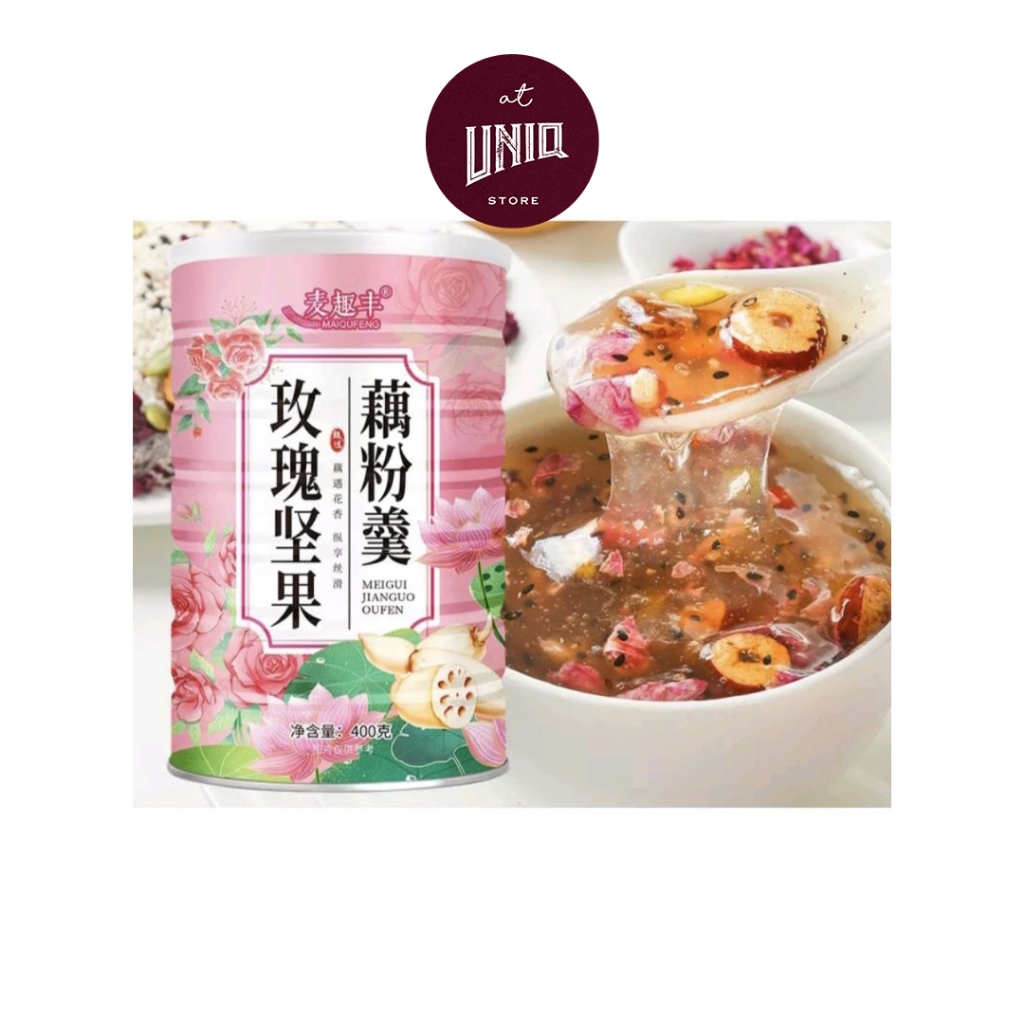 

Oufen lotus root powder Varian Rose collagen