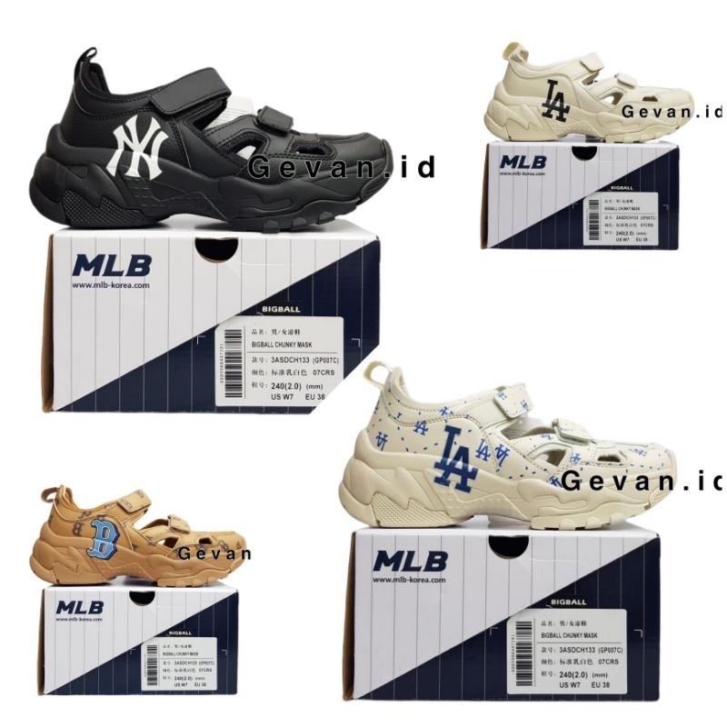 MLB Big Ball Chunky Mask New York Yankess - SEPATU MLB WANITA