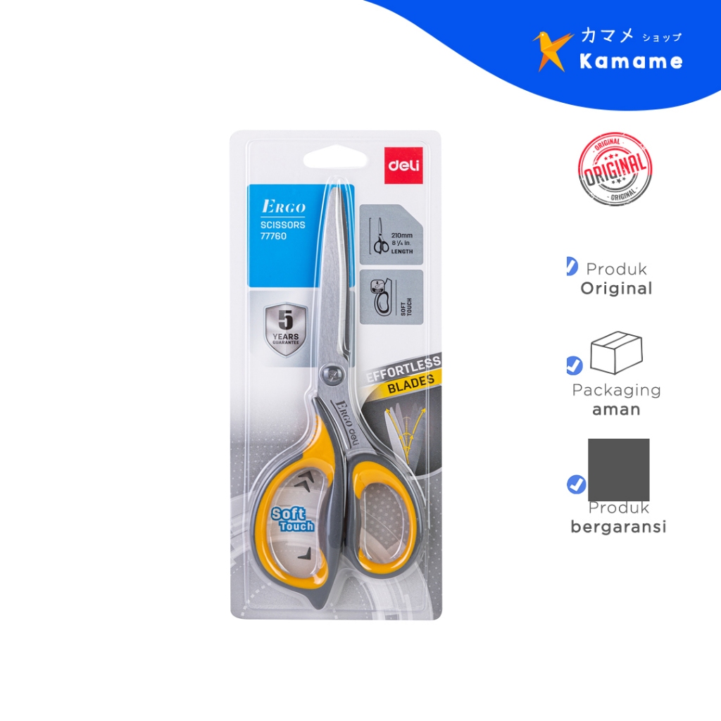 

Deli Scissors - E77760 Ergo - Kamame