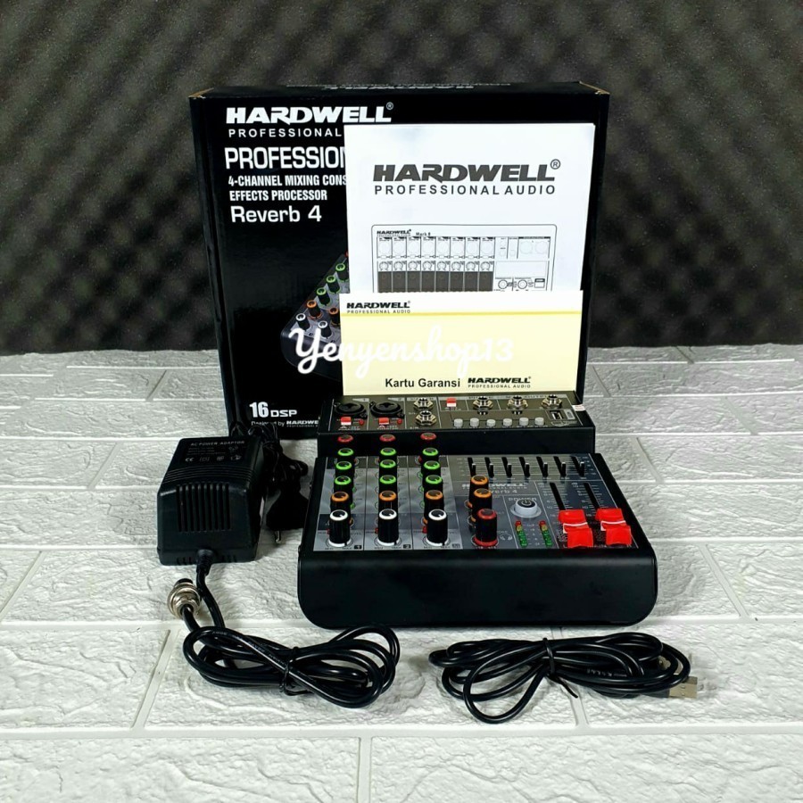Mixer Hardwell 4 Channel Reverb 4 original hardwell reverb4