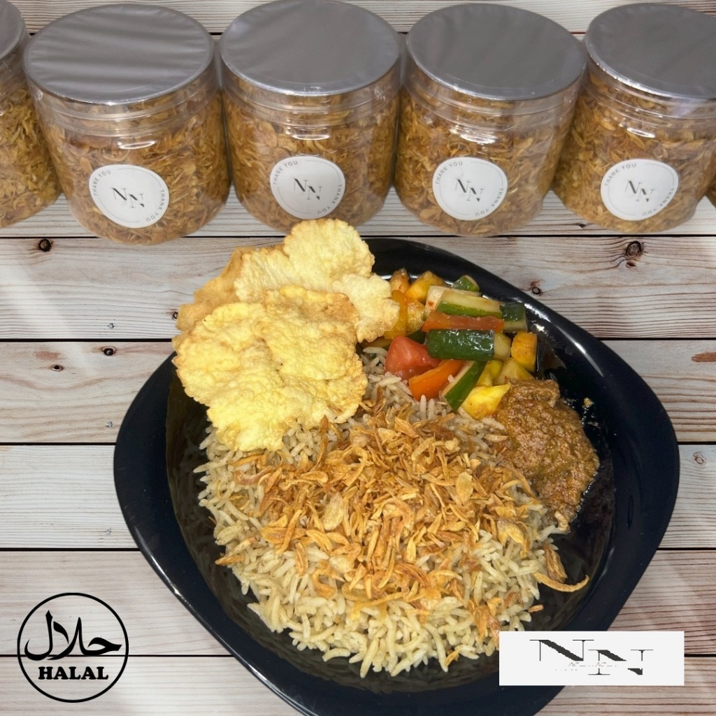 

Bawang Goreng Asli | Bawang Goreng Premium | Bawang Goreng Asli tanpa tepung 160 gr