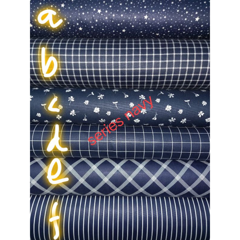 katun jepang tokai senko seri navy