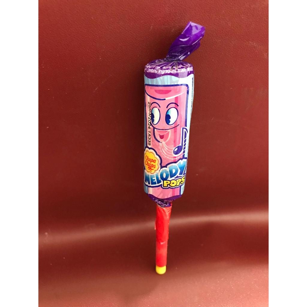 

Chupa Chups Melody Pop Grape 15G - Permen Chupa Chups Rasa Anggur