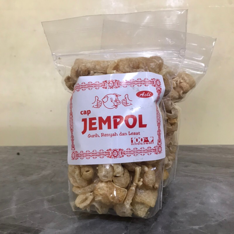 

Kerupuk Kulit Babi Cap Jempol ASLI