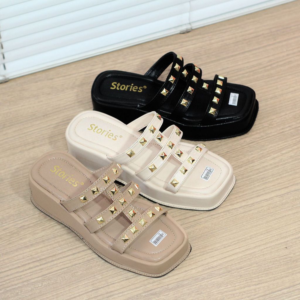 Serandal Mewah Kondangan Samdal Empuk Sendal Selop Ibu-Ibu Swndal Perempuan Korea Sndl Kalcer Sarend